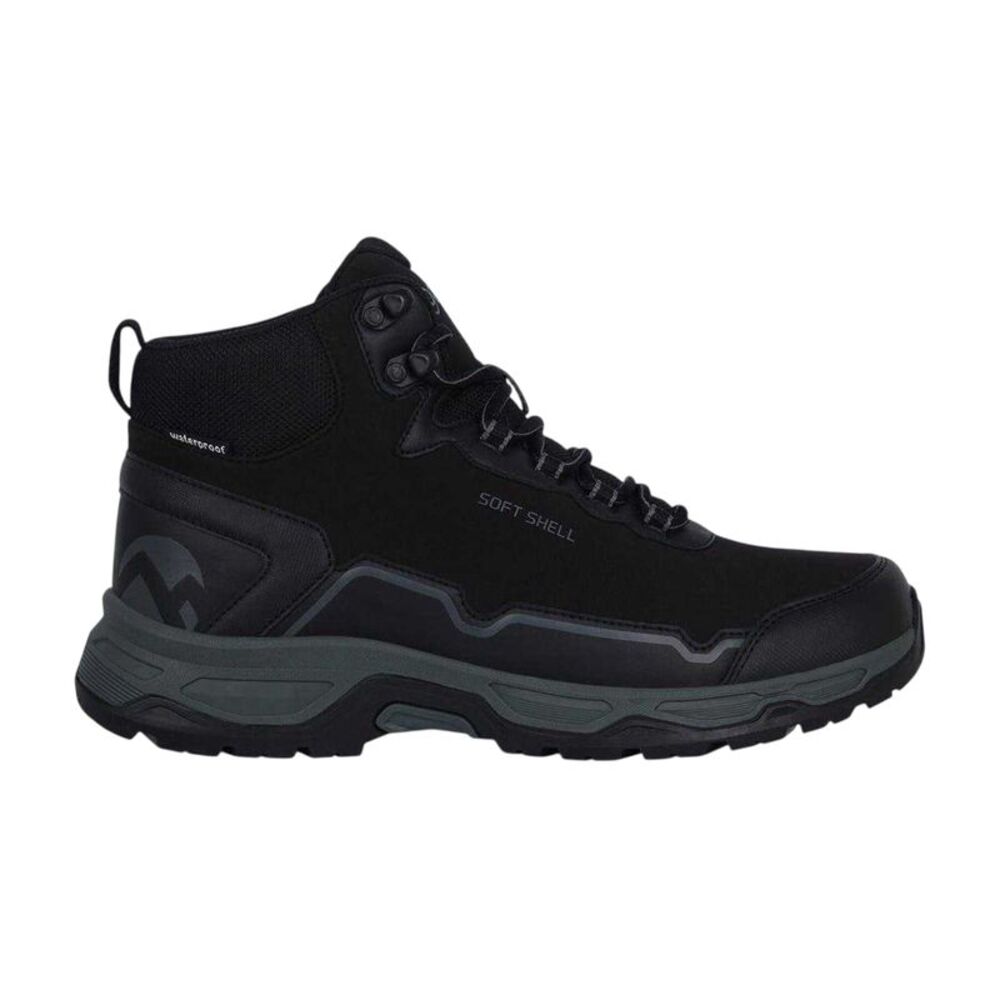 Gelert Mens Softshell Waterproof Walking Boots / Black